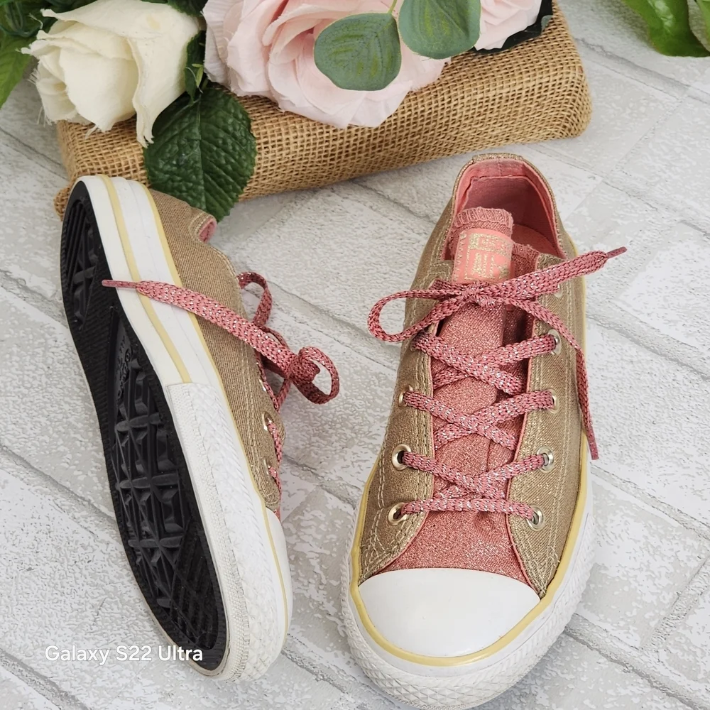 Converse Pink and Brown Women's Shoes